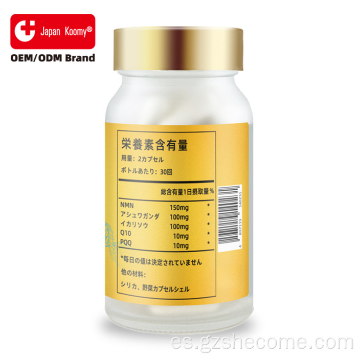 Shecome Older NMN 9000mg Cápsulas Longevidad NAD+ Soporte